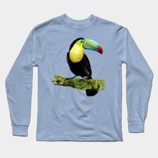 Hand drawn of Toucan bird. Long Sleeve T-Shirt